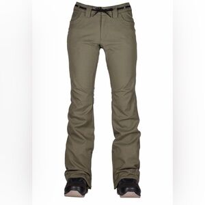 Stylish Olive Boot Cut Pants
